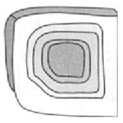 Opel Kadett D, BODENBLECH VORNE LINKS -1984, 