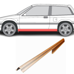 Honda Civic (87-) Threshold (H / B, left) , 380642, 5901532093308, Honda Civic 1987- 1991 Slenkstis, 380642, 5901532093308