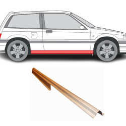 Honda Civic (87-) slieksnis (H/B, pa labi), Honda Civic 1987- 1991 Slenkstis, 380642-1