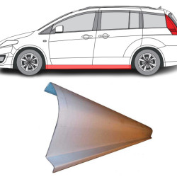 Mazda 5 (05-) Door sill (L=R), slenksčiai, 455041-2, 5901532988512, Mazda 5 slenkstis, slenksčiai