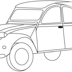 Citroën 2CV Šono galinė dalis (kairė), 