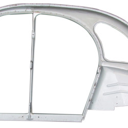 Citroën 2CV, SEITE RECHTS KOMPLETT VORMONTIERT, 