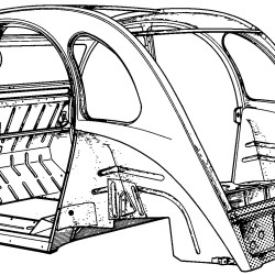 Citroën 2CV Vairo pagrindas, 