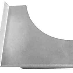 Citroën 2CV/Fourgonette, BEFESTIGUNG ROHR FRONTSCHEIBENRAHMEN RECHTS, 