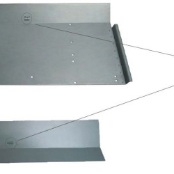 Citroën 2CV/Fourgonette/Dyane/Acadiane Pedalų laikiklis, 
