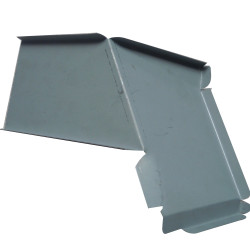 Citroën 2CV, ENDBLECH / SITZBANKKASTEN UNTEN RECHTS, 