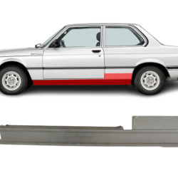 BMW 3 (75-) lävi (2D, vasak), 0606.01, 0053001, 125021, 200441, BMW 3 E21 Slenkstis