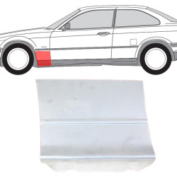 BMW 3 (90-) Priekinio sparno apačia (Coupe, kairė) , priekinės arkos, sparnas, bmw 3 sparnai, bmw 3 sparno arkos, e36, 200701-8, 5901532802757, priekinės arkos, sparnas, bmw 3 sparnai, bmw 3 sparno arkos, e36, 200701-8, 5901532802757