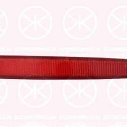 Reflector, Right Rear, Vehicle Equipment: for vehicles without sports package, red, 63 14 7 419 928 (BMW), 63147419928 (BMW)