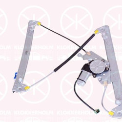 Window Regulator, OE-type, with electric motor, Electric, Left Front, Number of pins: 2, 9810287780 (CITROEN)