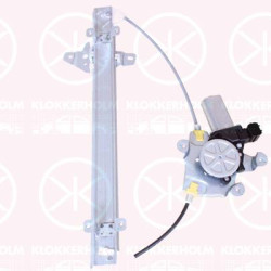 Window Regulator, with electric motor, without comfort function, Electric, Left Front, Number of pins: 2, 80721 1KA0A (NISSAN), 80731 JX30B (NISSAN), 80731 JX30C (NISSAN)