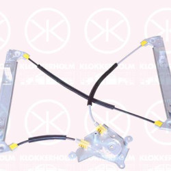 Window Regulator, Right Rear, Electric, without electric motor, 1 774 132 (FORD), 1 792 655 (FORD), 1 812 747 (FORD), 1 865 721 (FORD)