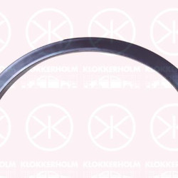 Flaring, wing, Plastic, Right Rear, black, 2 526 898 (FORD)