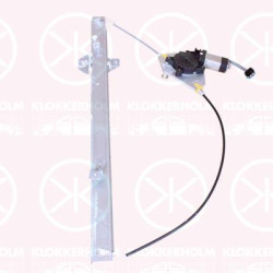 Window Regulator, with electric motor, Electric, Right Front, Number of pins: 2, 504335512 (IVECO), 504356351 (IVECO), 5801482026 (IVECO)