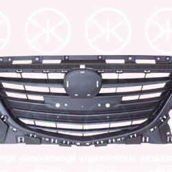 Radiator Grille, dark grey, Centre Section, BHN1-50-712 (MAZDA), BHN1-50-712A (MAZDA), BHN1-50-712B (MAZDA), BJS750712 (MAZDA)