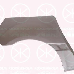 Quarter Panel, 4-dr, Wheel Arch Border, Repair Panel, Right Rear, 