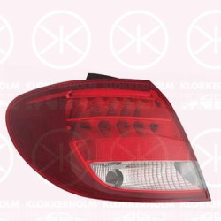 Tail Light Assembly, Left, Outer section, LED, P21W, without bulb holder, 2469068100 (MERCEDES), A 246 906 81 00 (MERCEDES), A2469068100 (MERCEDES)