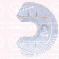 Splash Guard, brake disc, Rear Axle, for brake disc diameter [mm]: 290, 4209A8 (PEUGEOT), 4209A8 (CITROEN)
