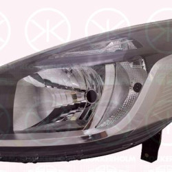 Headlight, Right, Model Year to: 2021, H4, with daytime running light (LED), without motor for headlamp levelling, 0006000619954 (FIAT), 0006000620646 (FIAT), 6000620646 (FIAT)