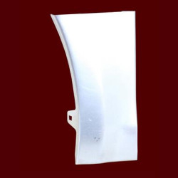 Wing, Left Front, Repair Panel, Rear Section, Lower Section, Zinc-coated, 