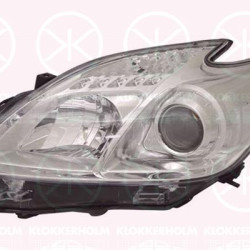 Headlight, Right, Model Year from: 2012, H11/HB3, Housing Colour: chrome, with motor for headlamp levelling, 8113047510 (TOYOTA), 81130-47510 (TOYOTA)