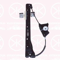 Window Regulator, 5-drs, without electric motor, Electric, Right Front, 1S4 837 462 A (VW)