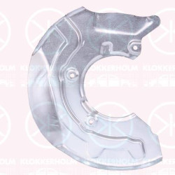 Splash Guard, brake disc, Front Axle Right, for brake disc diameter [mm]: 256, for brake disc diameter [mm]: 276, Brake System: ATE, Mando, Zinc-coated, 2Q0 615 312 (SEAT), 2Q0 615 312 (AUDI), 2Q0615312 (VW), 2Q0615312 (SKODA)