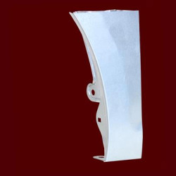 Wing, Right Front, Repair Panel, Rear Section, Lower Section, Zinc-coated, 