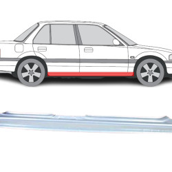 Honda Civic (87-) slieksnis (4D, pa labi), slenksčiai, Honda Civic Slenkstis, 380542, 5901532093070, slenksčiai, Honda Civic Slenkstis, 380542, 5901532093070