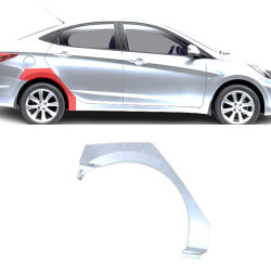Hyundai Accent (10-) Tagumine kaar (paremal), Hyundai Accent (2010- 2017) Galinė arka, 40B1844K, 3151582