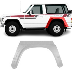 Nissan Patrol (87-) Wheelarch (2dr., L), Galinės arkos, 277583-3, 3362145, 5901532552720, Nissan Patrol galinė arka, Galinės arkos, Nissan Patrol galinė arka