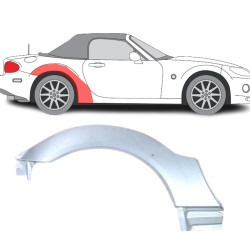 Mazda MX-5 (05-) Hinterer Bogen (rechts), Mazda MX-5 III (2005- 2015) Galinė arka, 452684-5