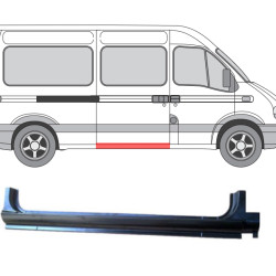 Master/Mov/Inter (98-/04-/07-) Slenkstis po slank. durimis (aukštas), Nissan Interstar, Opel Movano, Renault Master, Slenkstis po slankiojančiomis durimis, 604142-2, 5901532174755, Nissan Interstar, Renault Master, Opel Movano, Slenkstis po slankiojančiomis durimis, 604142-2, 5901532174755