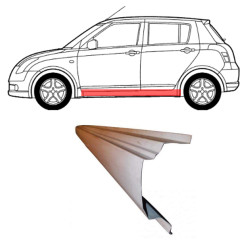 Suzuki Swift (05-) Slenkstis (K=D), slenksčiai, Suzuki Swift slenkstis, 742341-2, 5901532567595, slenksčiai, Suzuki Swift slenkstis, 742341-2, 5901532567595