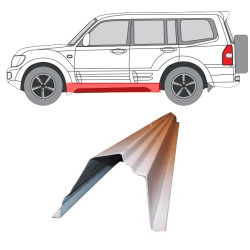 Mitsubishi Pajero (99-) Door sill (L=R), slenksčiai, Mitsubishi Pajero Slenkstis, 527441-1, slenksčiai, Mitsubishi Pajero Slenkstis