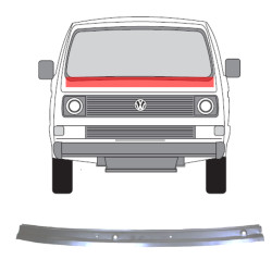 VW T3 (79-) Teip klaasi all, VW Transporter T3 Juosta po stiklu