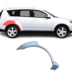 Mitsubishi Outlander (07-) Rear arch (right), Mitsubishi Outlander 2007- 2012 Galinė arka