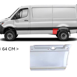 MB Sprinter (18-) Skarda prieš galinį ratą (kairė), MB Sprinter (2018-) Skarda prieš galinį ratą, 9106374300 (MERCEDES), A 910 637 43 00 (MERCEDES), A9106374300 (MERCEDES)