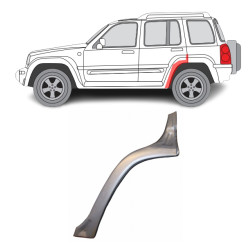 Cherokee/Liberty (01-) Rear bow (left), 34100171, Cherokee/Liberty (2001- 2008) Galinis lankas