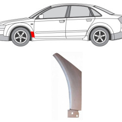 Audi A4 (00-/04-) Priekinio sparno apačia (kairė), 8E0821137B, 5901532830637, Audi A4 sparno apačia, 8E0821137B, 5901532830637, Audi A4 sparno apačia
