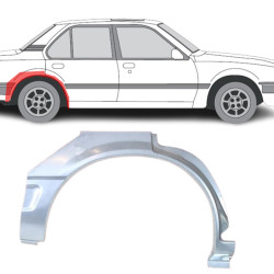 Opel Ascona (81-) Bogen (H/B, 5D, rechts), Galinės arkos, Opel Ascona galinė arka, 37 61 148, 315232, 551384-5, 5901532140262, Galinės arkos