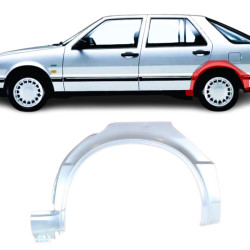 SAAB 9000 (85-) Galinė arka (5D, kairė), slenksčiai, 652183-5, 4740147, SAAB 9000 slenkstis, slenksčiai