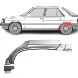 Renault 9/11 (82-) Wheelarch (4-dr, L), Galinės arkos, 601983-5, 670131, 4319147, 5901532171303, Renault 19 Galinė arka, Galinės arkos