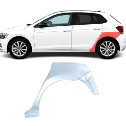 VW Polo (09-) Tagumine kaar (vasakul), Galinės arkos, VW Polo galinė arka, 6C4809051, 6R4 809 051E, 6R4809051B, 6RG809605, 6RG809605B, 953383-6, 9507581, Galinės arkos, VW Polo galinė arka