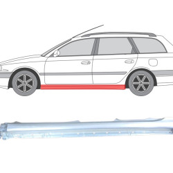 Toyota Avensis (97-) slieksnis (4D, pa kreisi), slenksčiai, 812341, 5901532203929, Toyota Avensis slenkstis, slenksčiai, 812341, 5901532203929, Toyota Avensis slenkstis