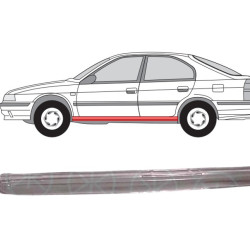 Nissan Primera (90-) lävi (4D, vasak), slenksčiai, Nissan Primera slenkstis, 272841, 960041, 3347103, 5901532048872, slenksčiai, Nissan Primera slenkstis