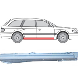 Audi A6 (97-) Prag (4D, dreapta), slenksčiai, Audi A6 Slenkstis, 132742, 5901532546248, slenksčiai, Audi A6 Slenkstis, 132742, 5901532546248