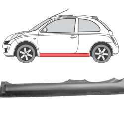 Nissan Micra (03-) slieksnis (4D, pa kreisi), slenksčiai, Nissan Micra slenkstis, 270741-1, 5901532047691, slenksčiai, Nissan Micra slenkstis, 270741-1, 5901532047691