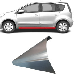 Nissan Note (06-) Threshold (left/right), Nissan Note 2006- 2013 Slenkstis (kairė/ dešinė), Nissan Note 2006- 2013 Slenkstis (kairė/ dešinė)