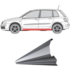 Fiat Stilo (01-) Door sill (L=R), slenksčiai, 303041-3, 5901532957440, Fiat Stilo slenkstis, slenksčiai